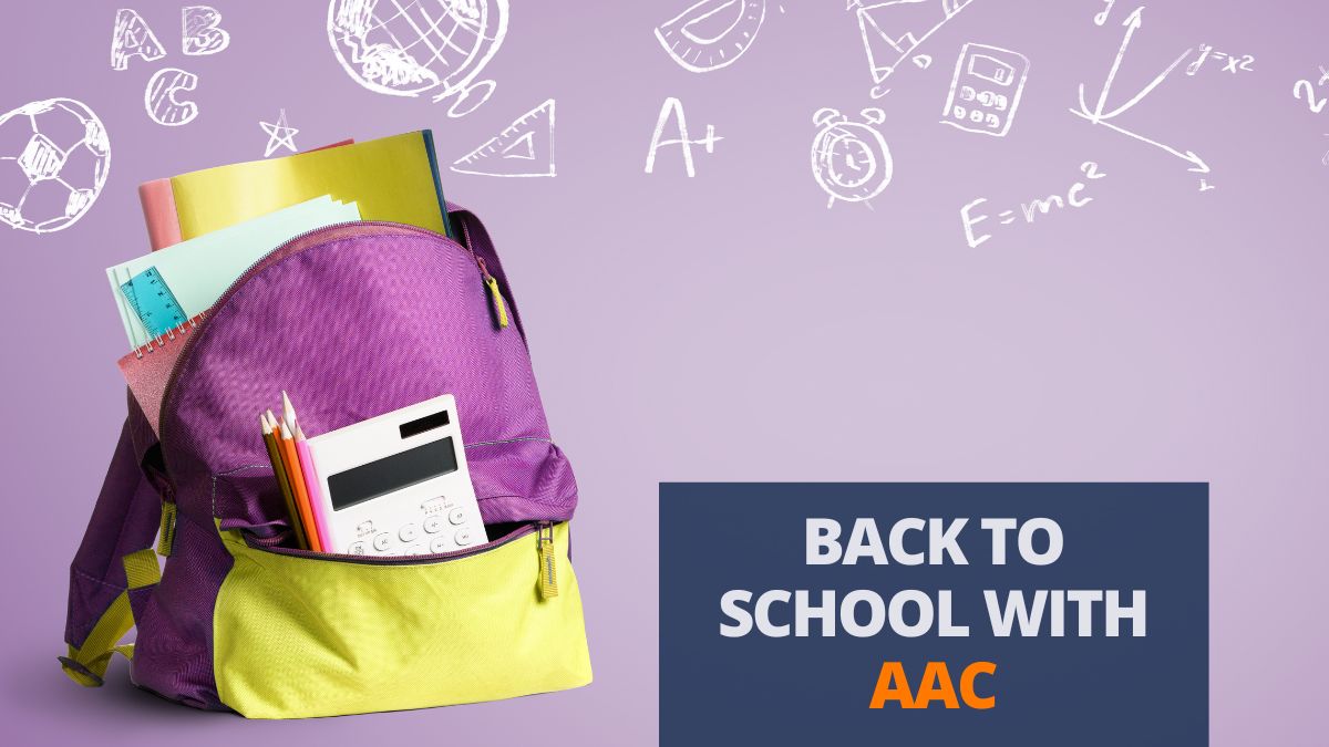 back to school with aac